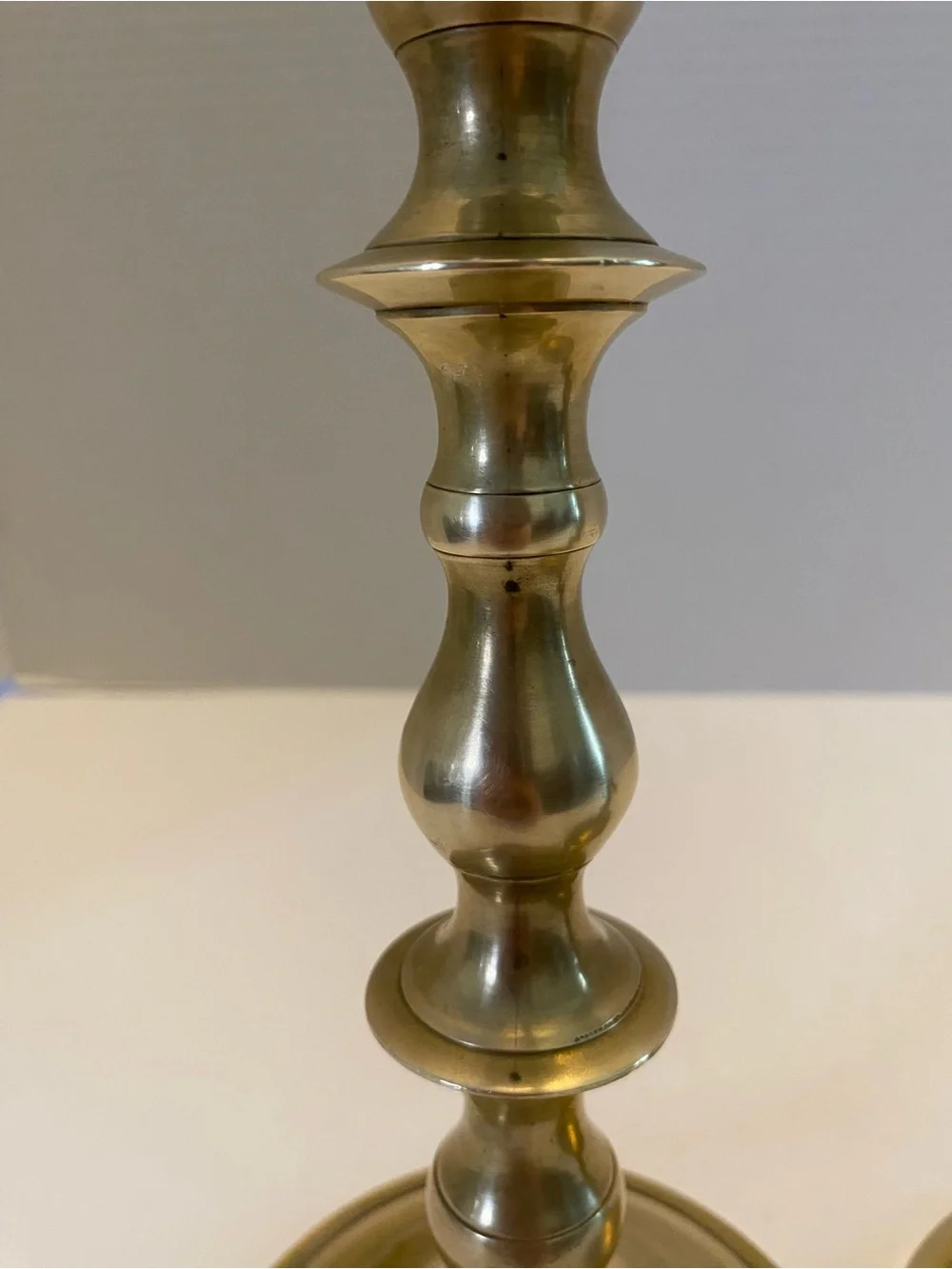 Unbranded brass candle